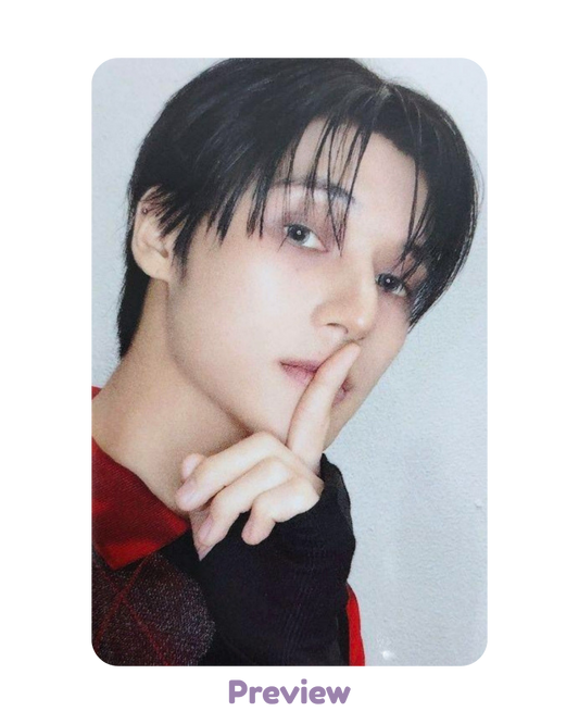 Wooyoung Tower Records Lucky Draw 1.2 Shhh! ver. (Winner) Japan 5th Single BAD ATEEZ