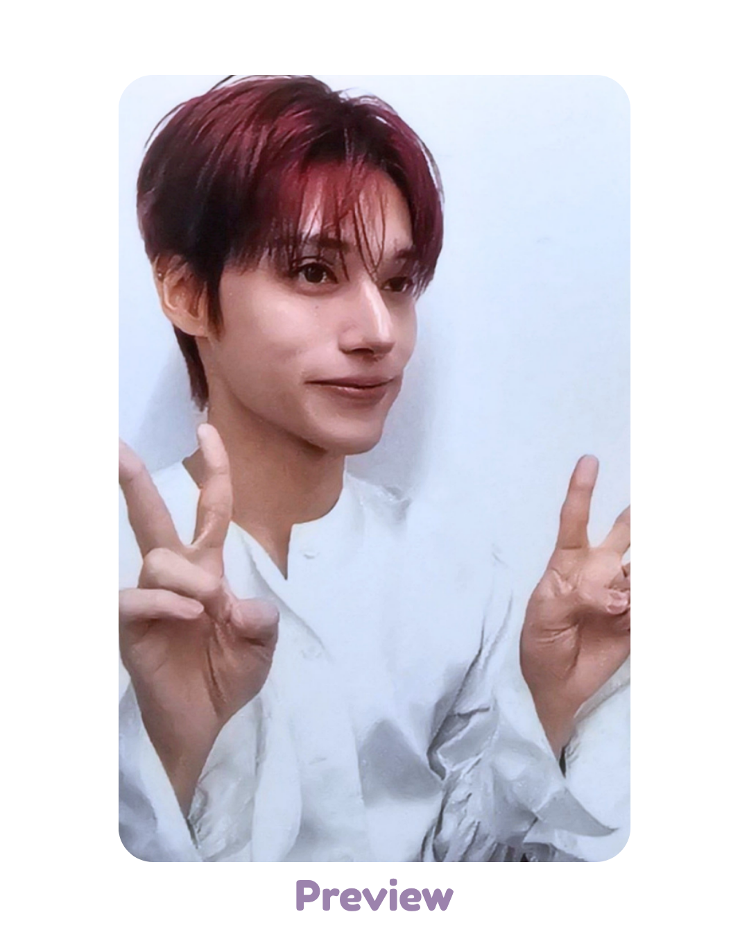 Wooyoung 100k offline Childhood Deja Vu ver. Purchase Benefit Aniteez in Deja Vu ATEEZ