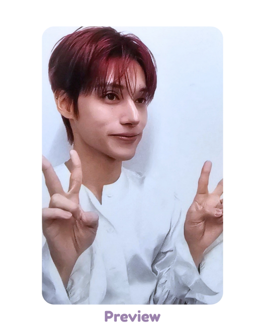 Wooyoung 100k offline Childhood Deja Vu ver. Purchase Benefit Aniteez in Deja Vu ATEEZ
