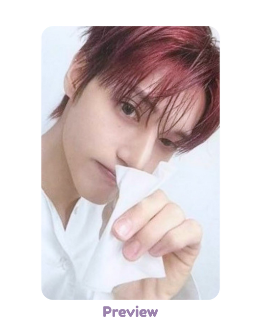 Wooyoung Pop-up Entree Benefit Atiny Cries, I Cry too ver. Aniteez in Deja Vu ATEEZ