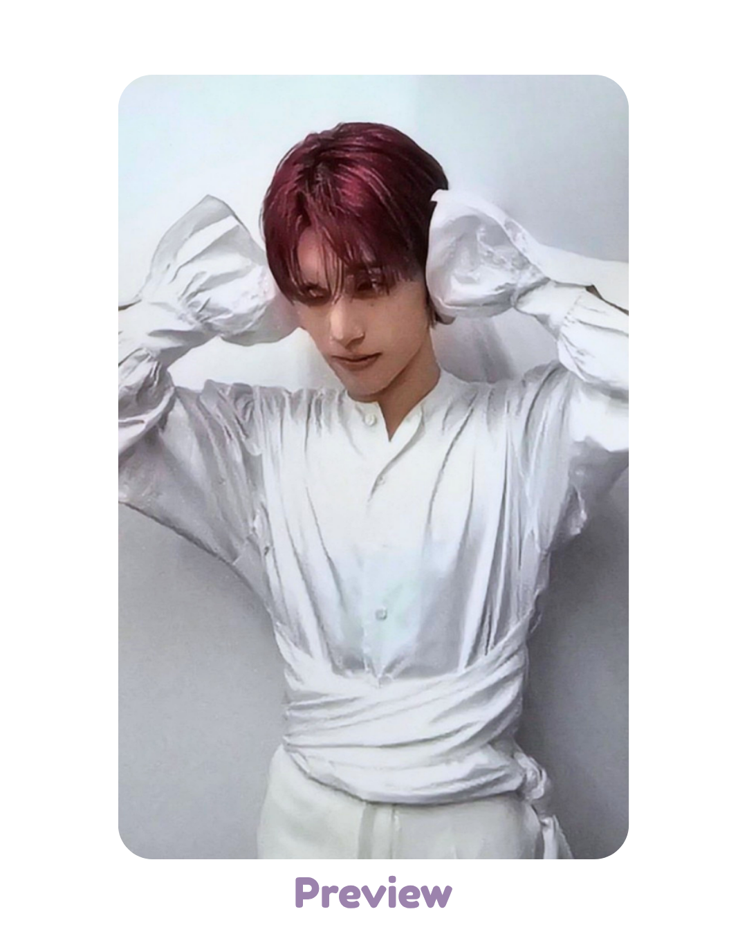 Wooyoung Pop-up Wave Race Game Benefit Don't Talk To Me If You're Not Atiny ver. Aniteez in Deja Vu ATEEZ