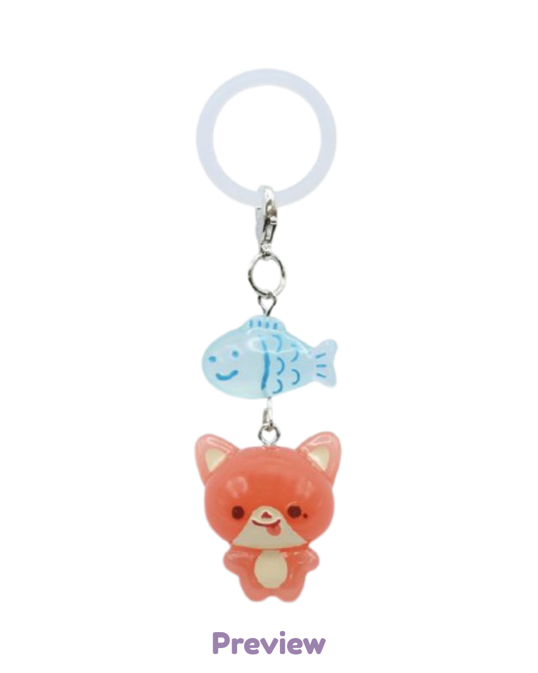 Blue Drift Lucky Fish Charm Merch 8th Anniversary Exhibition ATEEZ