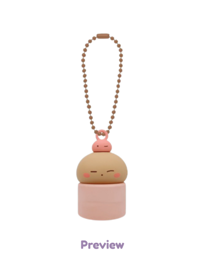 Blue Drift Lip Cap Keyring Merch 8th Anniversary Exhibition ATEEZ