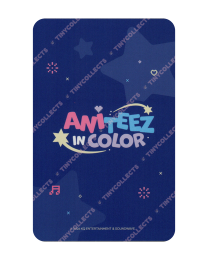 Yeosang Trading Card 1 Aniteez in Color ATEEZ
