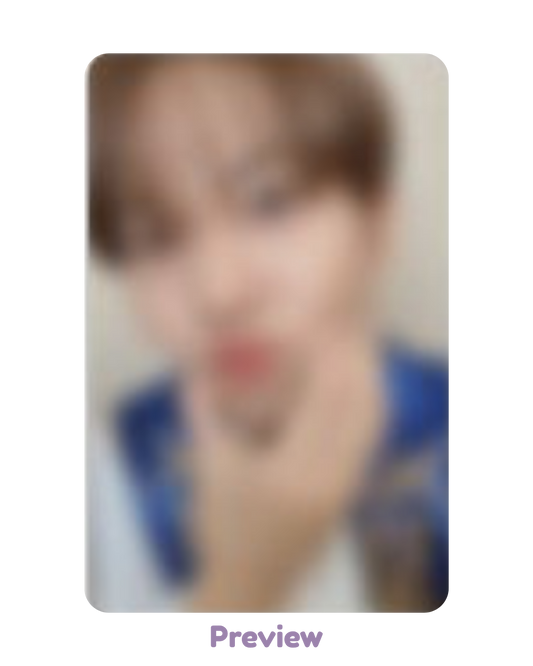 Jongho Makestar Lucky Draw 2.1 Cuteez ver. Golden Hour part 5 ATEEZ