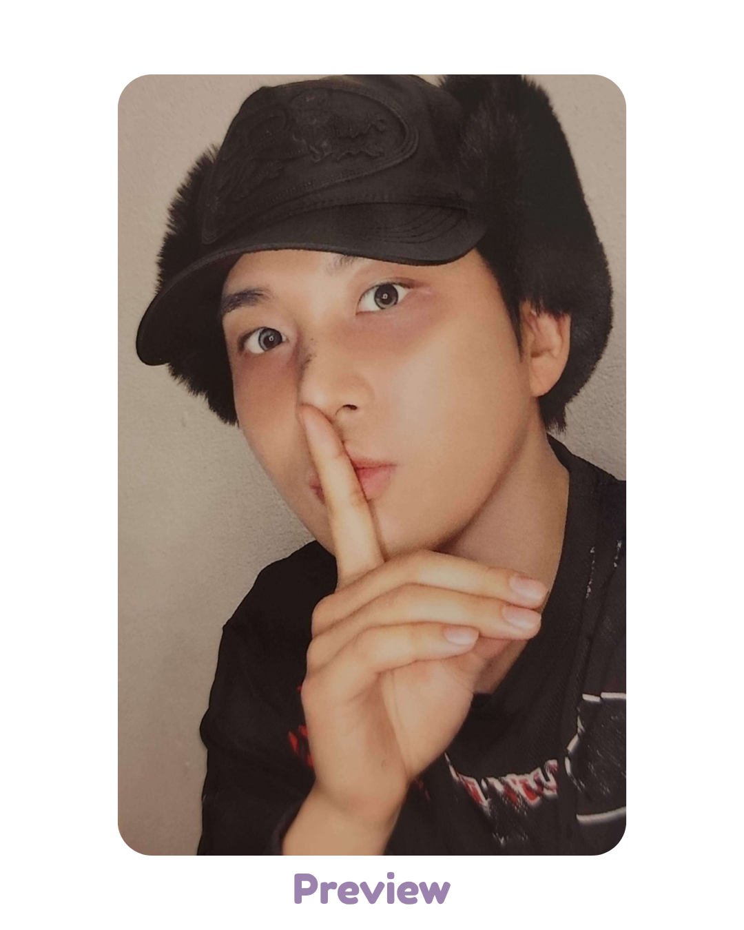 Jongho Tower Records Lucky Draw 1.2 Winner ver. (Shhh!) Japan 5th Single BAD ATEEZ