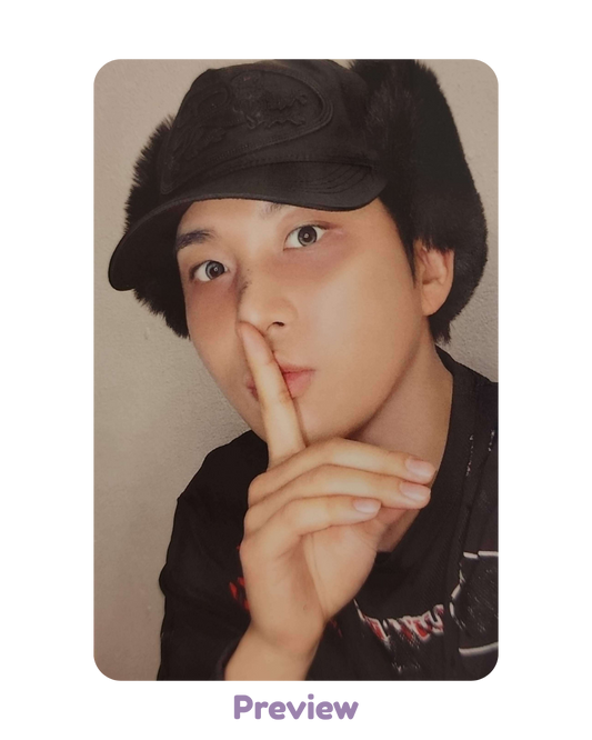 Jongho Tower Records Lucky Draw 1.2 Shhh! ver. (Winner) Japan 5th Single BAD ATEEZ