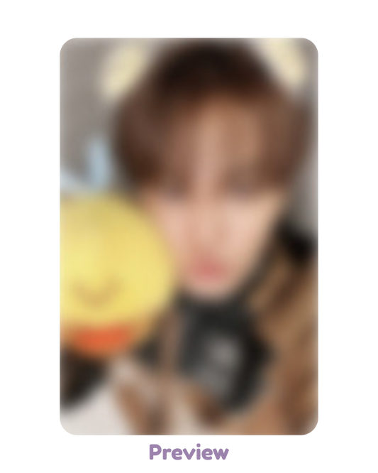 Jongho NY Music Lucky Draw 1.1 Honeybee ver. Golden Hour part 5 ATEEZ