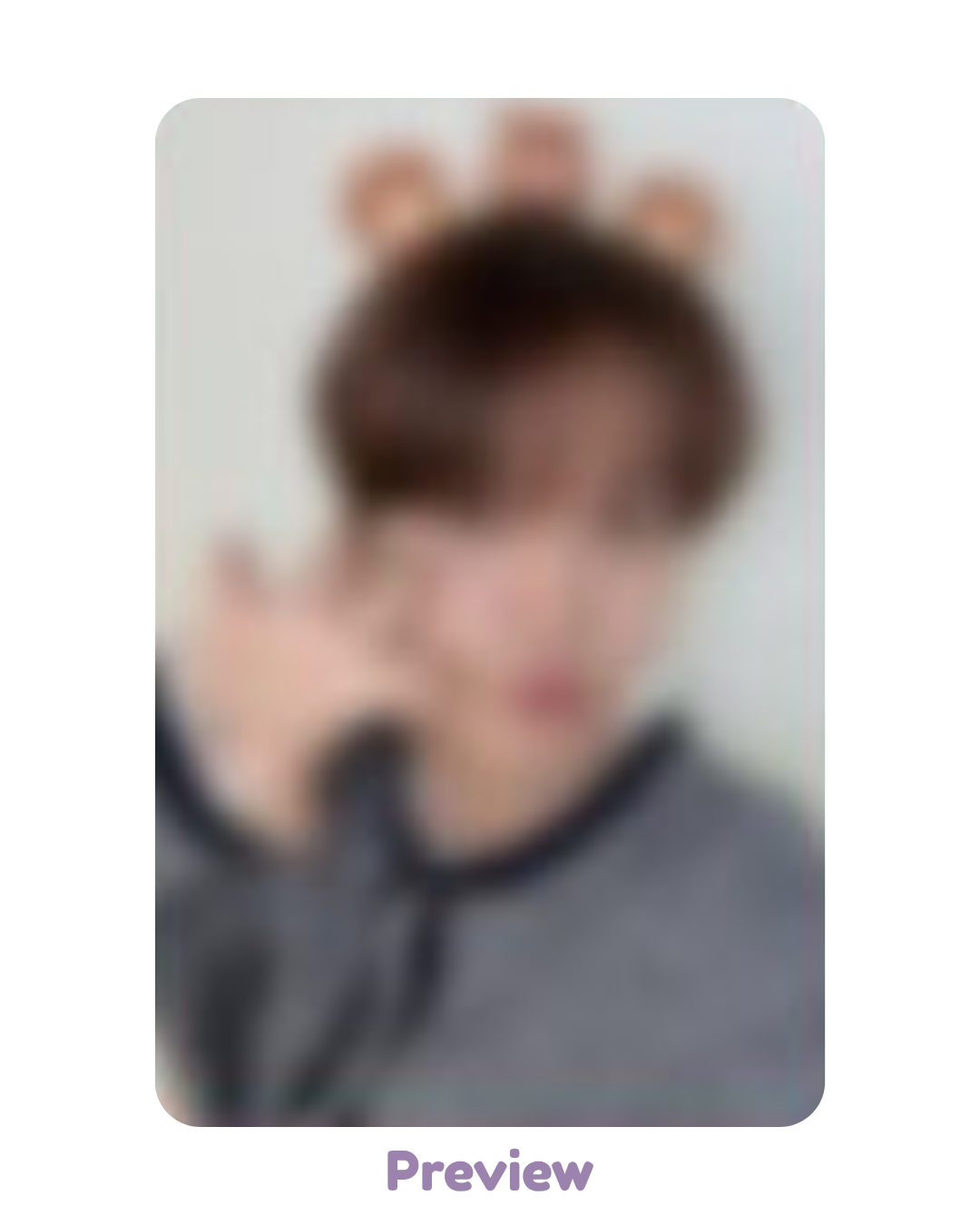Jongho Kpopstore Lucky Draw 1.1 Character ATEEZ ver. Golden Hour part 5 ATEEZ