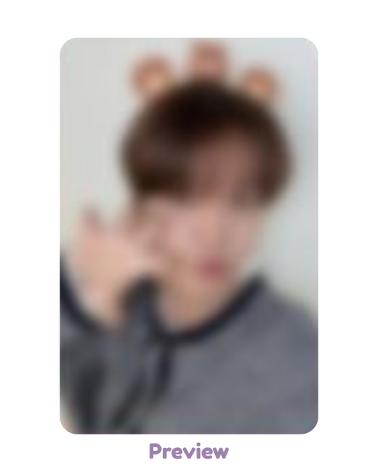 Jongho Kpopstore Lucky Draw 1.1 Character ATEEZ ver. Golden Hour part 5 ATEEZ