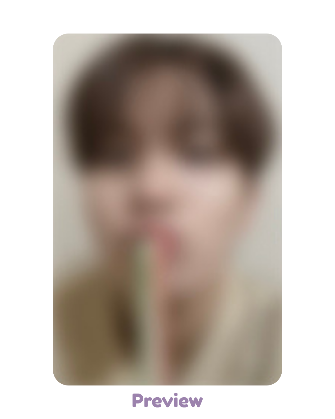 Jongho Ticketlink Lucky Draw 1.1 Jelly ver. Golden Hour part 5 ATEEZ