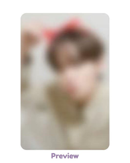 Jongho Soundwave Lucky Draw 2.1 Giveaway ver. Golden Hour part 5 ATEEZ