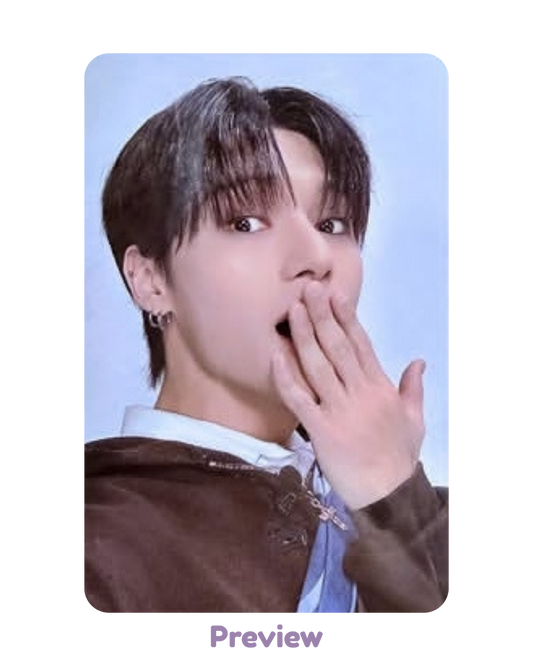 Wooyoung 2D Cinema Admission Benefit Light The Way ATEEZ