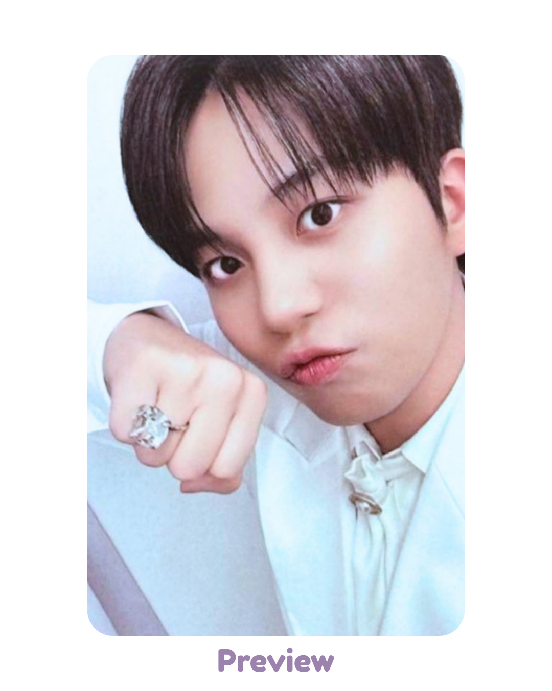 Jongho 50k offline Promise Me Forever ver. Purchase Benefit Aniteez in Deja Vu ATEEZ