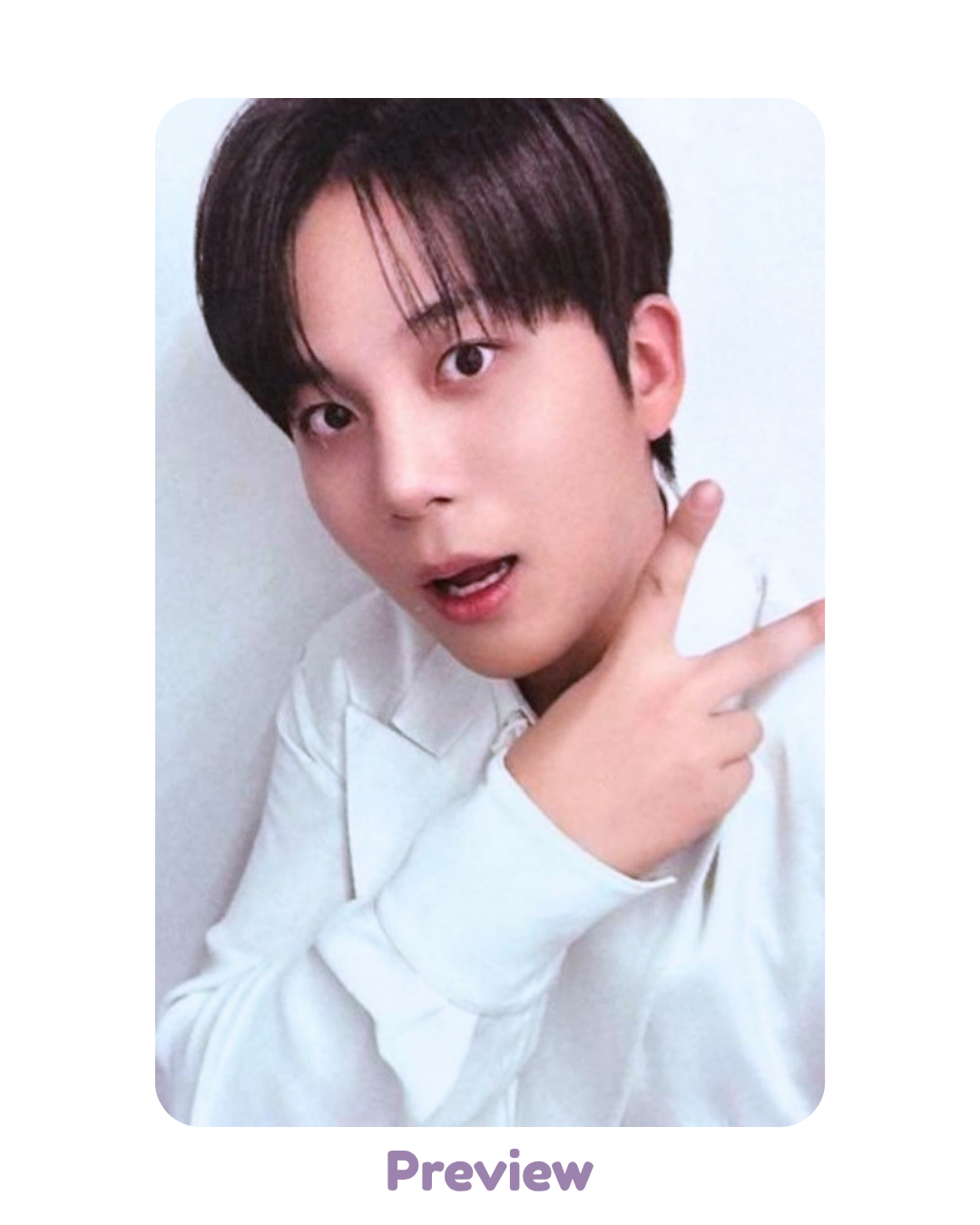 Jongho 100k offline Childhood Deja Vu ver. Purchase Benefit Aniteez in Deja Vu ATEEZ