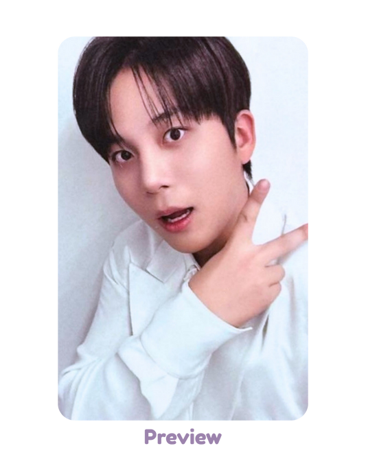 Jongho 100k offline Childhood Deja Vu ver. Purchase Benefit Aniteez in Deja Vu ATEEZ