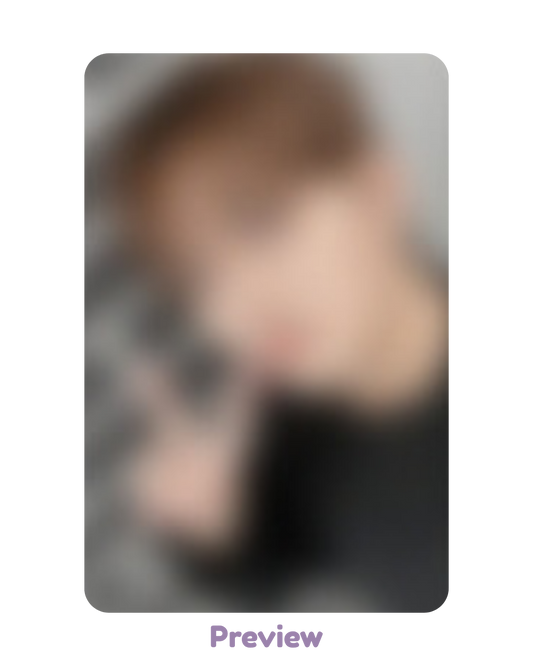 Jongho Fromm 5.0 Selfie ver. Fansign Benefit Golden Hour part 5 ATEEZ