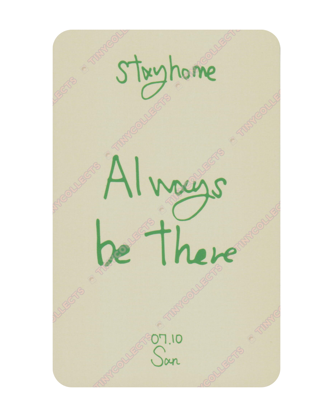 San Stay Home 2021 HBD Merch incl. ver. A ATEEZ