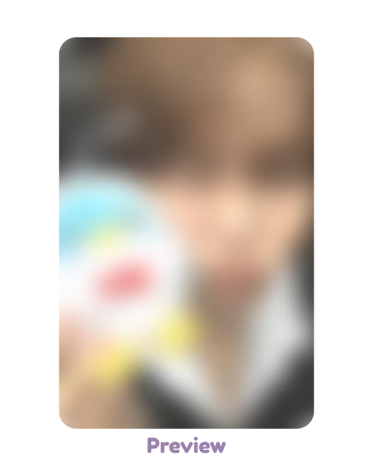 Jongho Whosfan 2.0 Penguin ver. Fansign Golden Hour part 5 ATEEZ