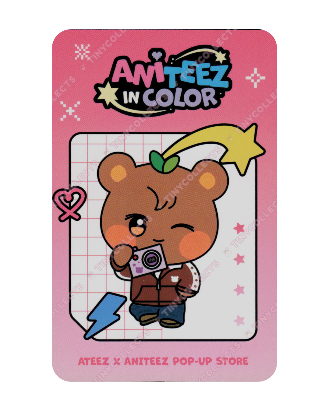 Jongho 50k offline Purchase Benefit Aniteez in Color ATEEZ