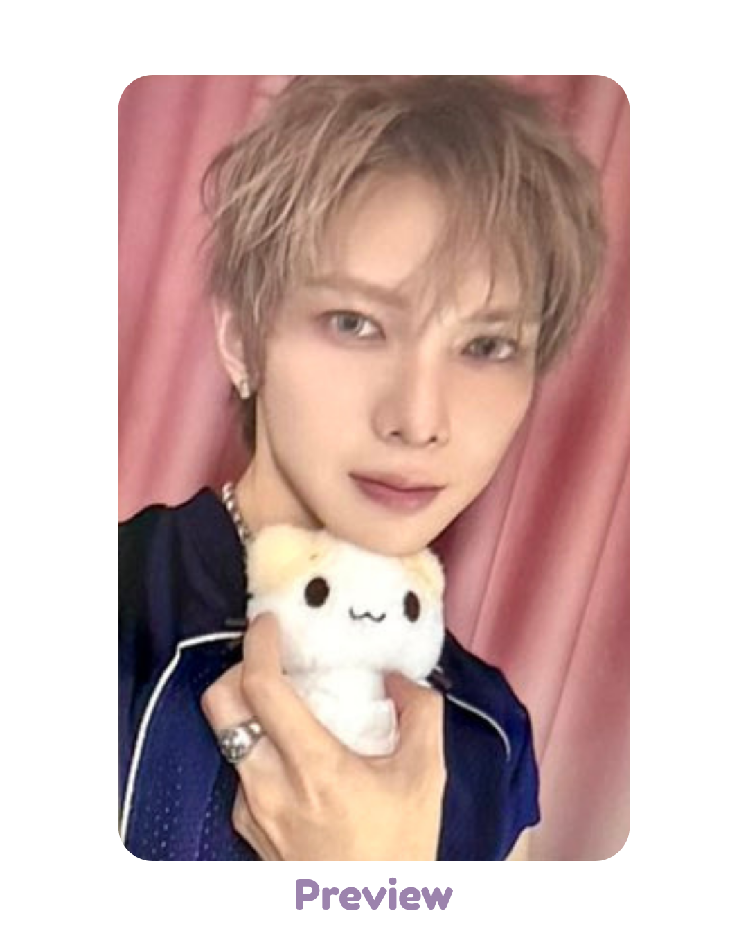 Yeosang Soundwave Lucky Draw 1.1 Nyangie ver. Pop-up Golden Hour part 5 ATEEZ
