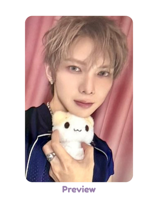 Yeosang Soundwave Lucky Draw 1.1 Nyangie ver. Pop-up Golden Hour part 5 ATEEZ