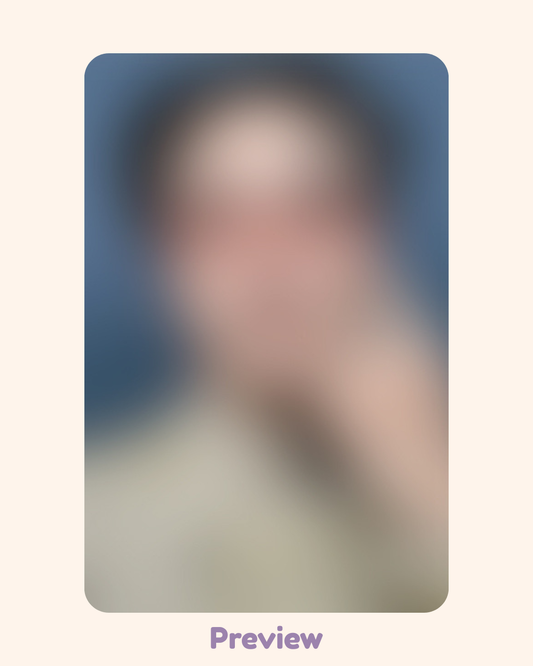 Seonghwa Everline 1.0 Black/Red Glasses ver. POB Digipack ATEEZ