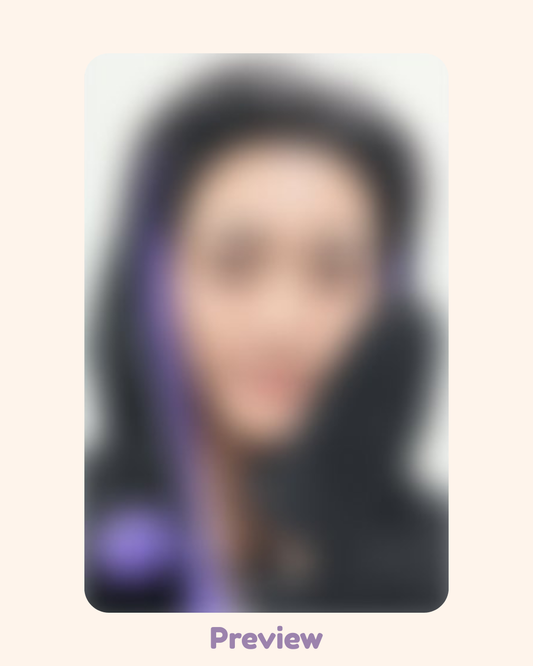 Seonghwa Makestar 4.0 Black Cat ver. fansign benefit Golden Hour part 4 ATEEZ