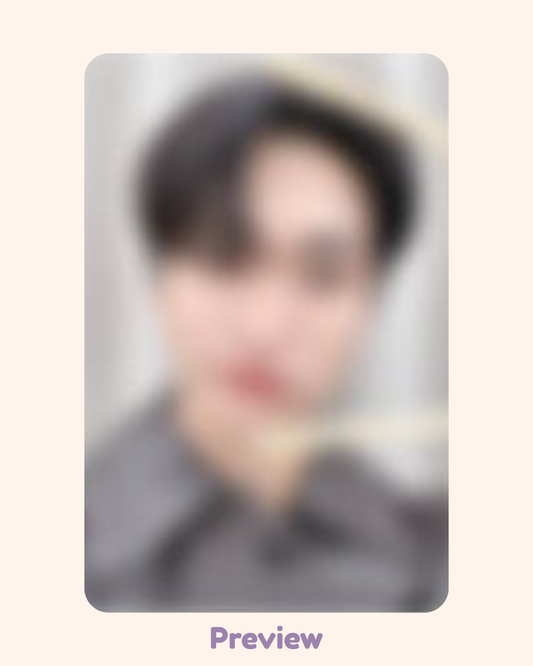 Seonghwa Dear My Muse 2.0 Eat You in 1 Bite ver. fansign benefit Golden Hour part 4 ATEEZ