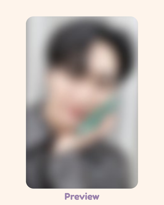 Seonghwa Dear My Muse Lucky Draw 1.2 It's Hot! ver. Golden Hour part 4 ATEEZ