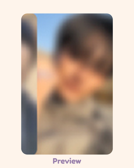 Seonghwa Apple Music 3.0 Bandaid ver. fansign benefit Golden Hour part 4 ATEEZ