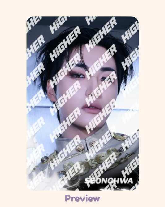 Seonghwa Higher Timepiece Adrenaline Theme ver. B Golden Hour part 4 ATEEZ