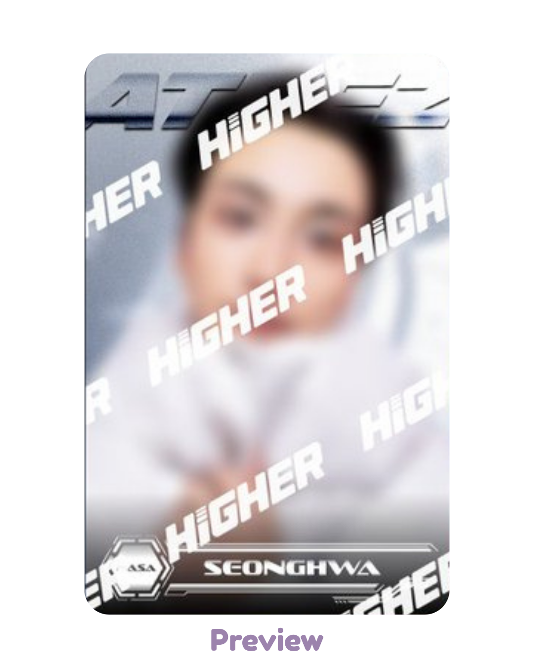 Seonghwa Higher Timepiece NASA selfie ver. Golden Hour part 4 ATEEZ