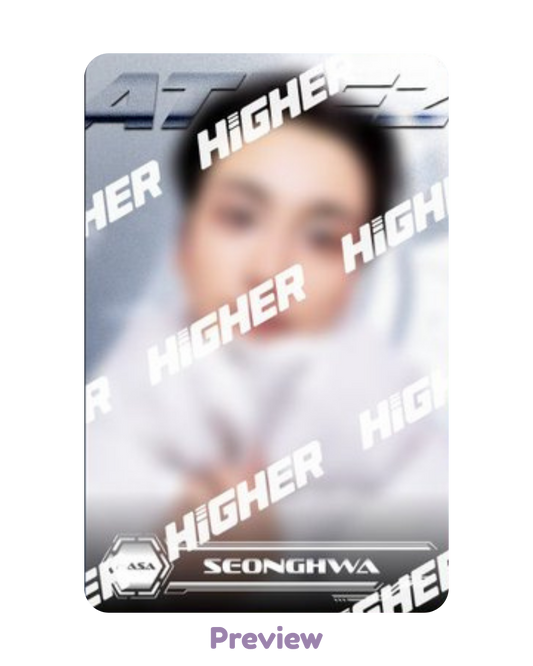 Seonghwa Higher Timepiece NASA selfie ver. Golden Hour part 4 ATEEZ