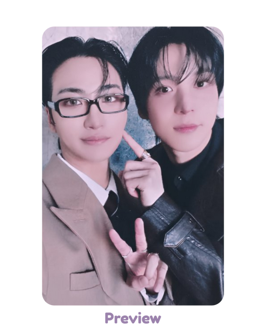 Seonghwa Yunho Kpop2gether Lucky Draw 1.2 Hearteez unit ver. Golden Hour part 4 ATEEZ