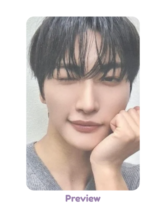 Seonghwa Makestar 5.2 Cuteez ver. fansign benefit Golden Hour part 4 ATEEZ