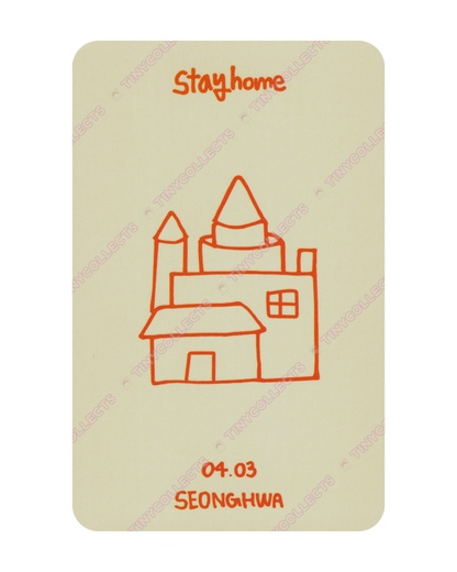 Seonghwa Stay Home 2021 HBD Merch incl. ver. B ATEEZ