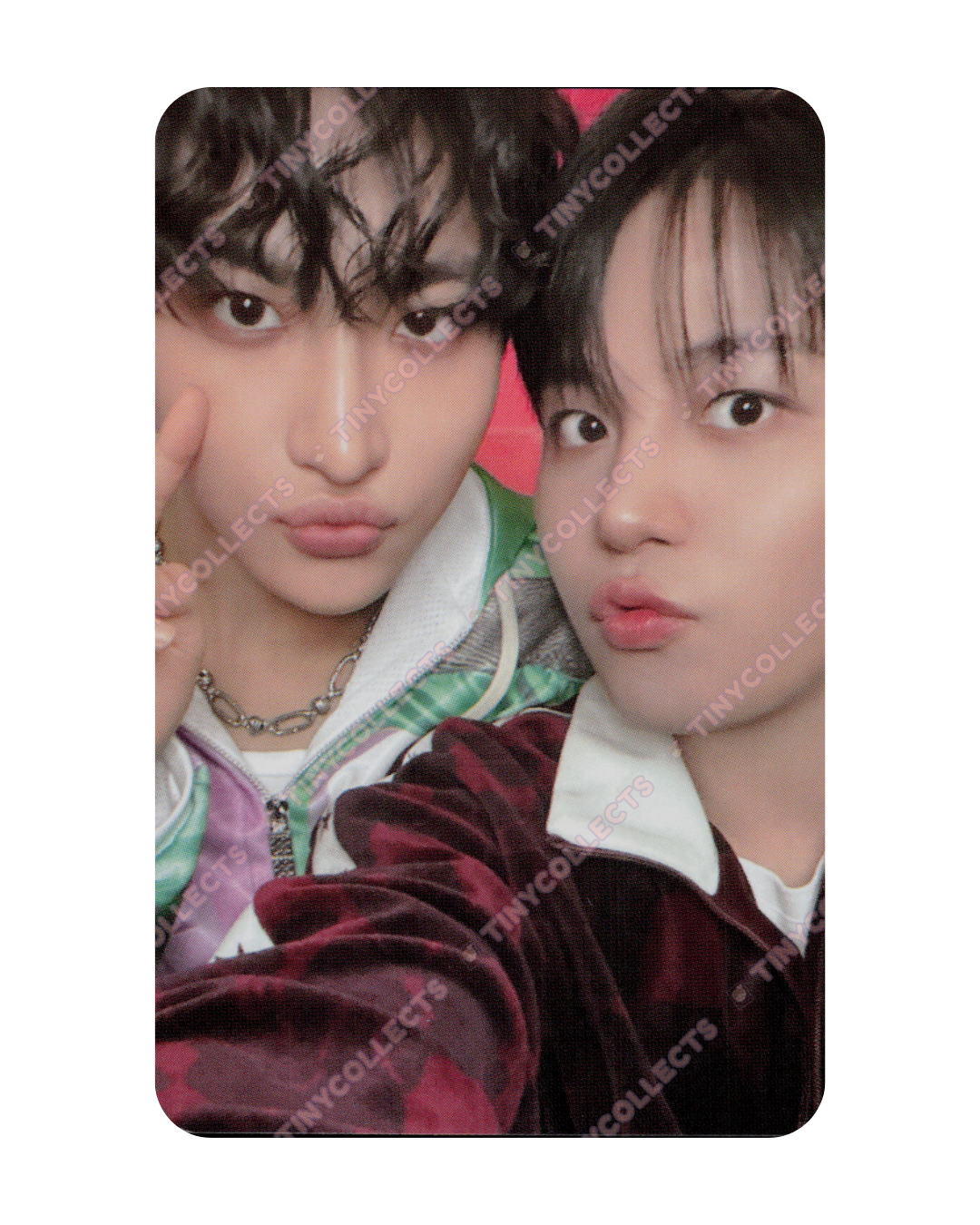 Seonghwa Jongho unit Trading Card 6 Aniteez in Color ATEEZ