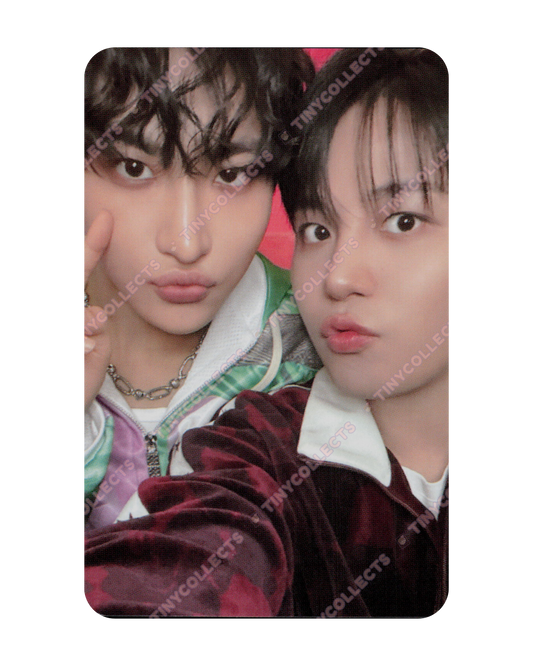 Seonghwa Jongho unit Trading Card 6 Aniteez in Color ATEEZ