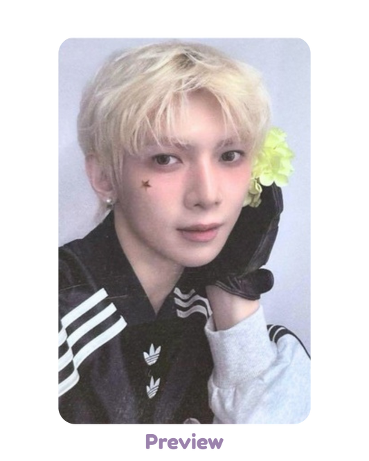 Yeosang 100k offline Purchase Benefit Aniteez in Color ATEEZ