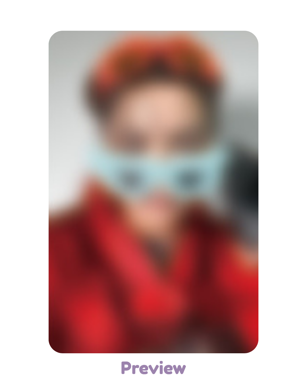 Seonghwa Musicart 1.1 Blue Sunglasses ver. POB Golden Hour part 5 ATEEZ