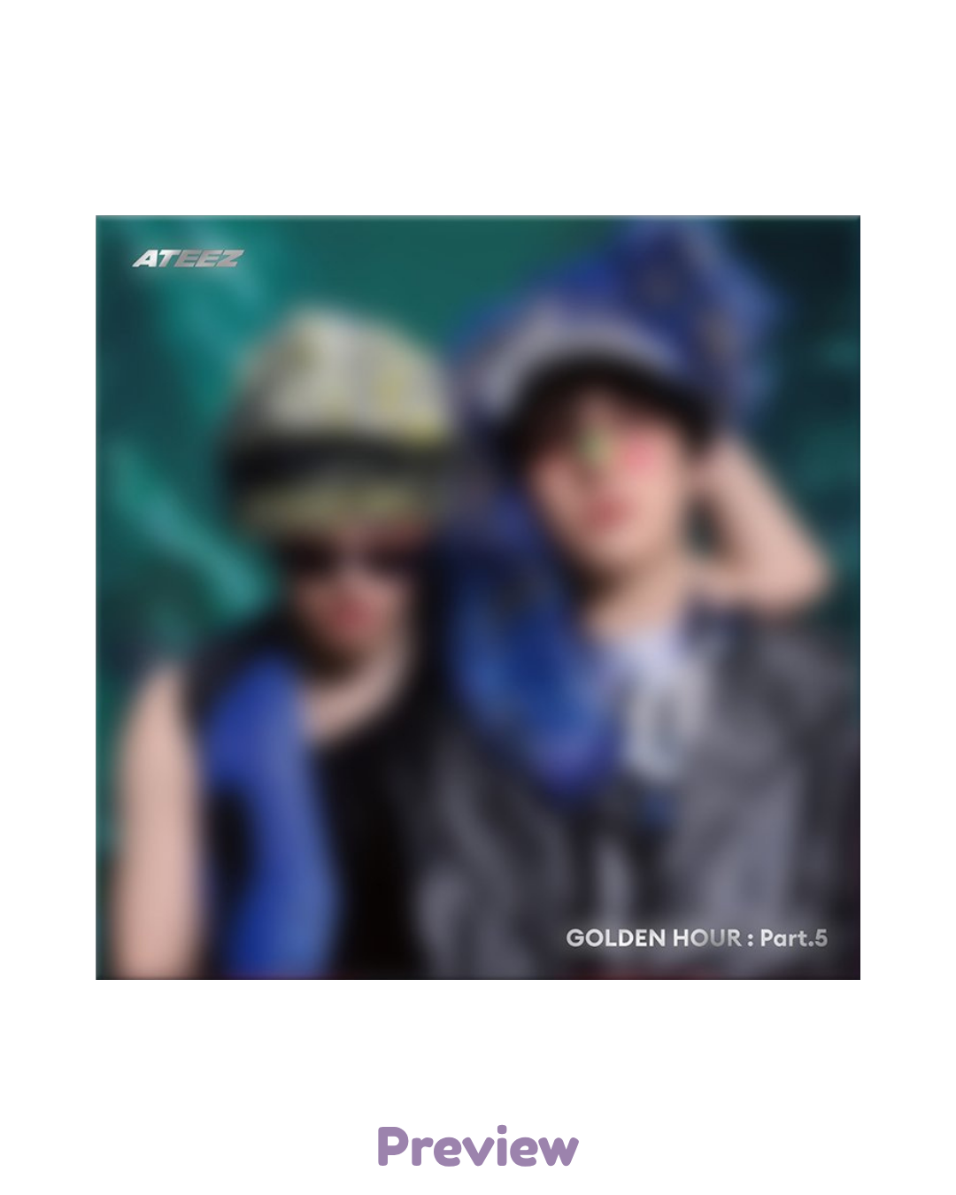 Sealed Unit Digipack choose version Golden Hour part 5 ATEEZ