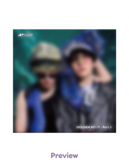 Sealed Unit Digipack choose version Golden Hour part 5 ATEEZ