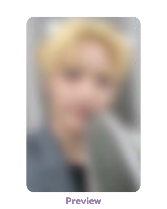 Seonghwa Apple Music 2.0 Hamsteez ver. Fansign Benefit Golden Hour part 5 ATEEZ