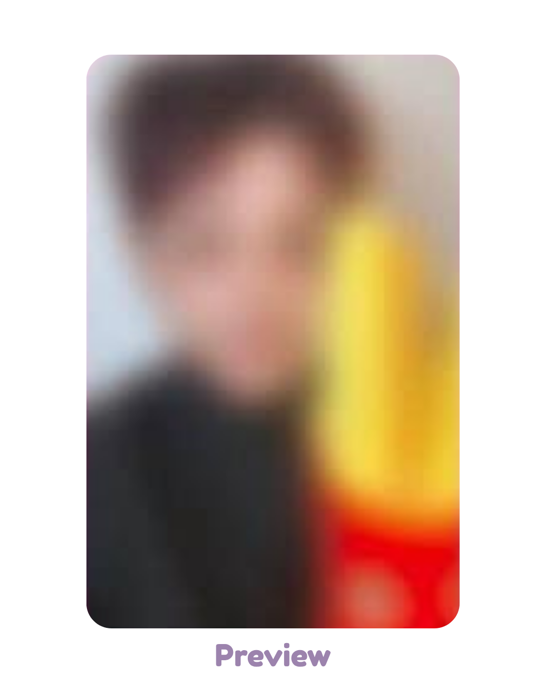 Hongjoong Ticketlink 2.0 French Fries ver. Fansign Benefit Golden Hour part 5