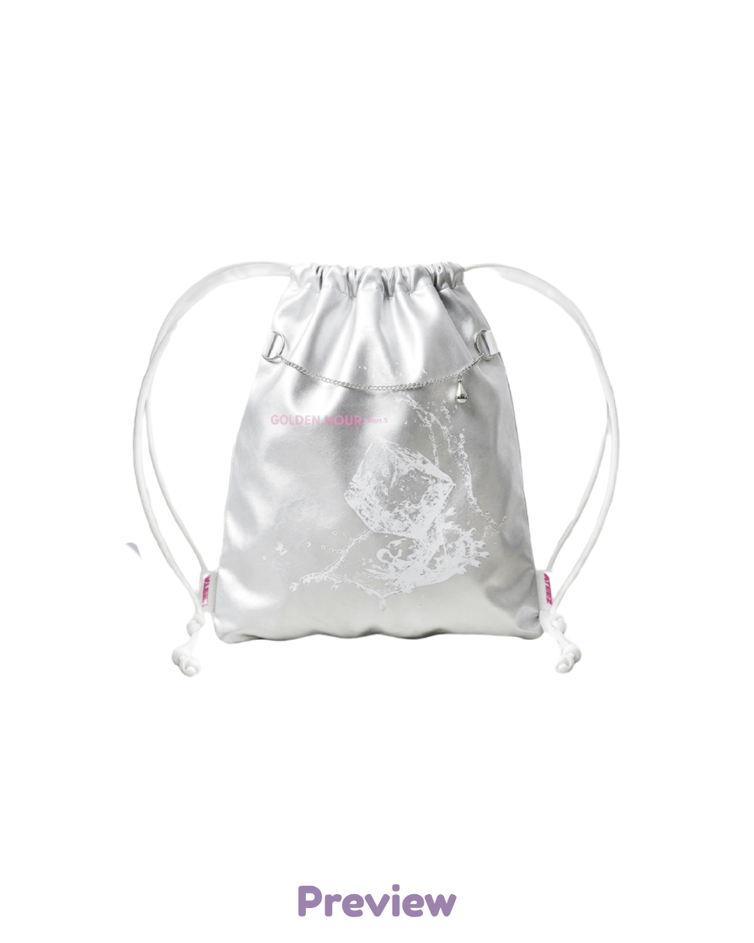 Soundwave String Bag Pop-up Golden Hour part 5 ATEEZ