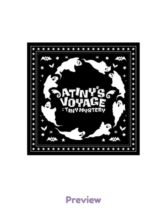Bandana Fromm Fanmeeting merch Atiny's Voyage: Tiny Mystery ATEEZ