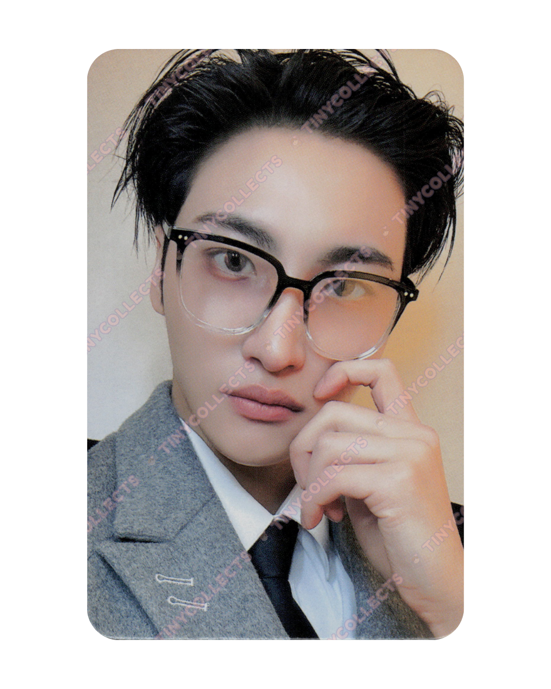 Seonghwa Dear My Muse 1.1 Horn Rim Glasses ver. POB Golden Hour part 5 ATEEZ