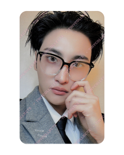 Seonghwa Dear My Muse 1.1 Horn Rim Glasses ver. POB Golden Hour part 5 ATEEZ