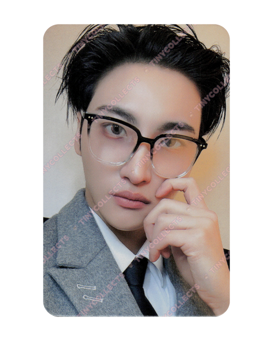 Seonghwa Dear My Muse 1.1 Horn Rim Glasses ver. POB Golden Hour part 5 ATEEZ